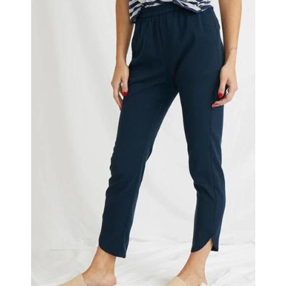 marine layer navy blue‎ Allison re spun pants